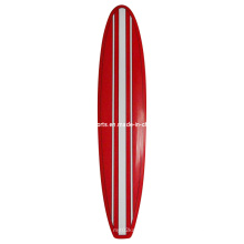 Stand up Paddle Board with Red Colour, Simple Air Brushes Surface Colour Surfboard, Design Can Be Customized